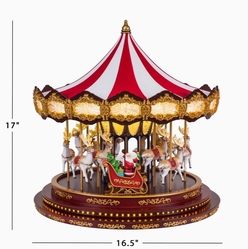 Deluxe Christmas Carousel