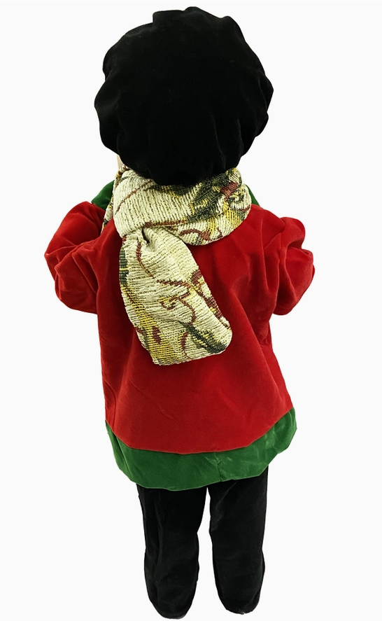 20" To 27" Holly Carolers, Set of 4