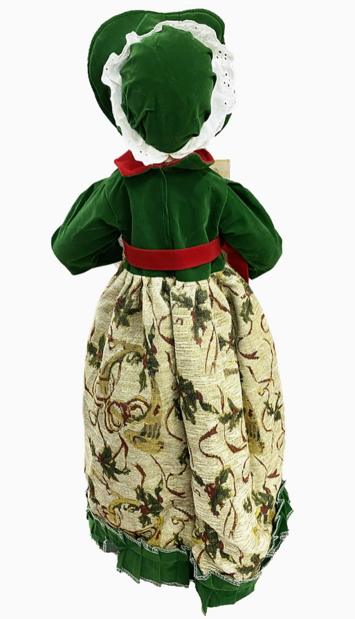 20" To 27" Holly Carolers, Set of 4