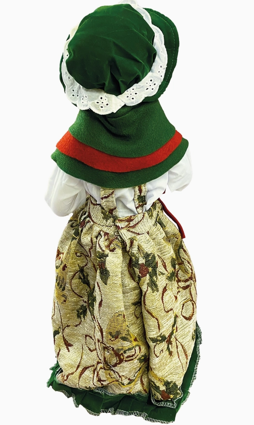 20" To 27" Holly Carolers, Set of 4