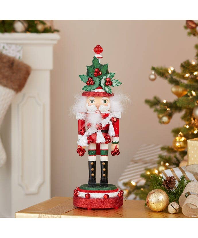 Kurt S. Adler, Inc. - 18“ Hollywood Nutcrackers™ Wind-Up Musical Nutcracker