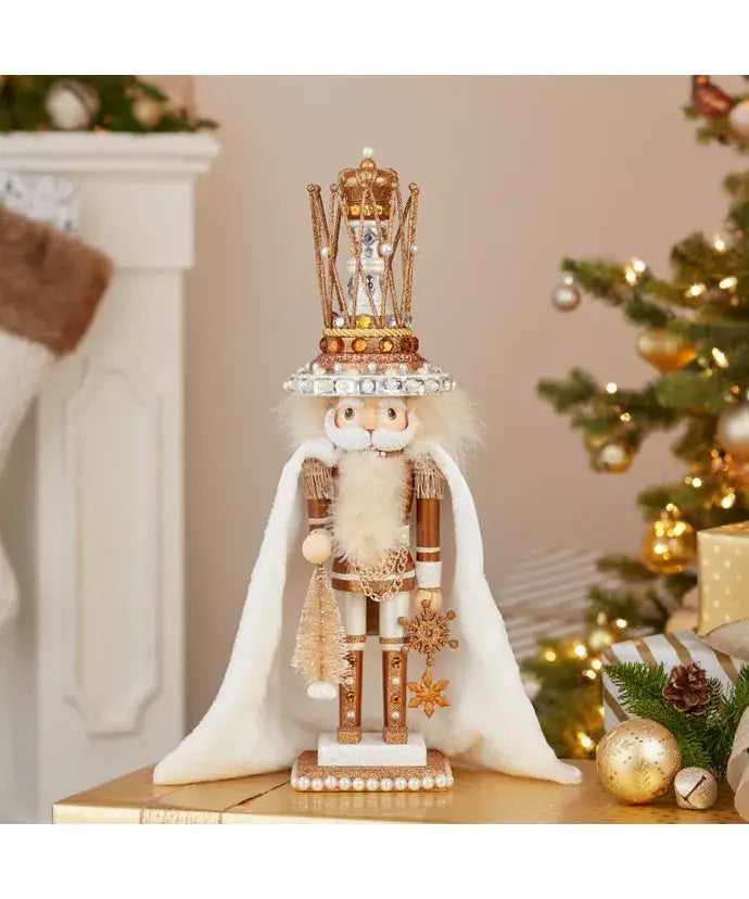 Kurt S. Adler, Inc. - 18.5"HOLLYWOOD GOLD GEM KING NUTCRACKER