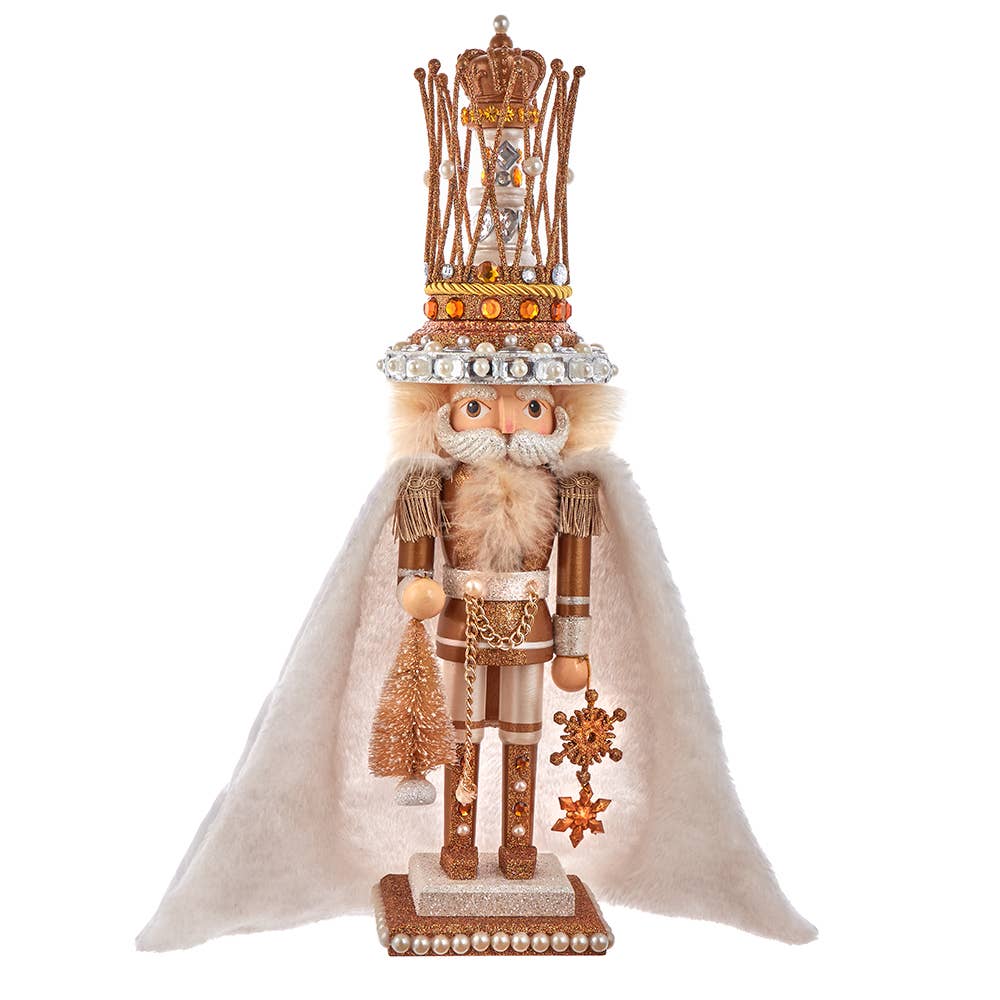 Kurt S. Adler, Inc. - 18.5"HOLLYWOOD GOLD GEM KING NUTCRACKER
