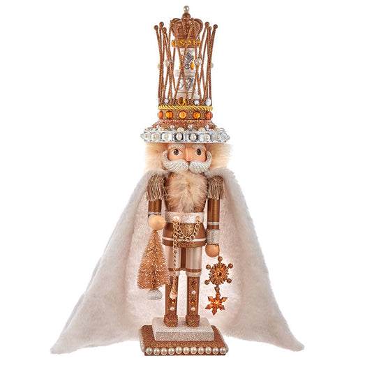 Kurt S. Adler, Inc. - 18.5"HOLLYWOOD GOLD GEM KING NUTCRACKER